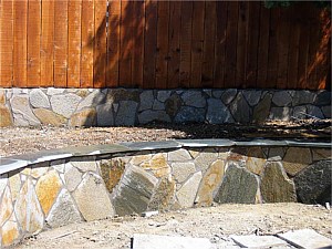 Flagstone Wall