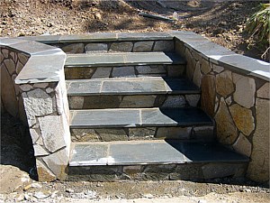 Penn Bluestone Cut Steps