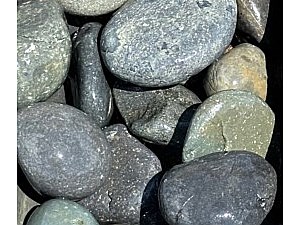 1-2" Mixed Colors Beach Pebbles